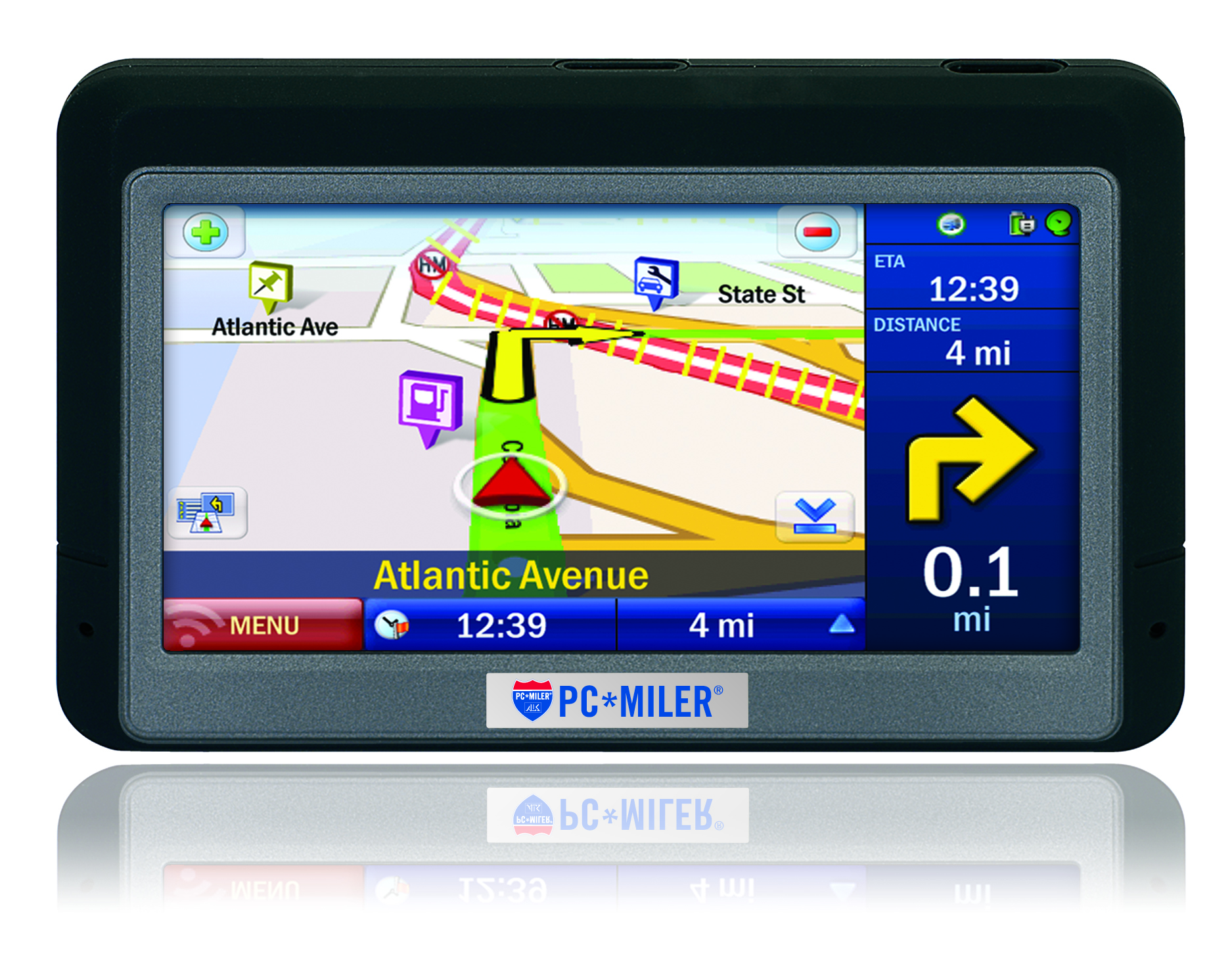 PC Miler Navigator 440 GPS for Truckers